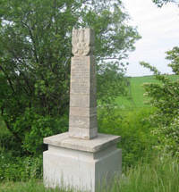 Obelisque in Michalowice - Komora